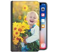 Personalised Phone Case For Huawei P Phones, P8, P9, P10, P20, P30, P40, Lite, Pro, Plus, P smart, Custom Photo, Image on Leather Side Flip Wallet Phone Case, Phone Cover - One Image