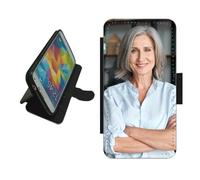 Personalised phone case For iPhone 6 Plus / 6S Plus wallet flip case photo custom printed on the front panel card slots magnetic catch TPU Rubber holder Access to buttons and ports Cover all sides 6+