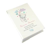 Personalised Photo Album. Tiny Tatty Teddy Pink 6x4 photo album with sleeves.