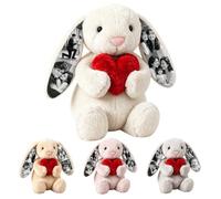 Personalised Photo Bunny Teddy Bear Hidden Ear Pictures Rabbit Plush Gift