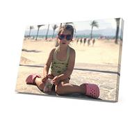 Personalised Photo Canvas Print from Your Photo or Artwork Wall Hanging Picture Canvas Ready to Hang Framed Box Custom Unique Gift Idea Handmade Wall Picture (20" x 30")