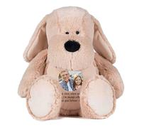 Personalised Photo Comfort Keepsake Dog Teddy | Custom Photo & Message | Sympathy Gift, Remembrance, Present