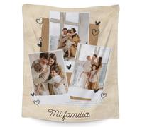 Personalised Photo Custom Blanket - Soft and Cozy Flannel, Customizable with Your Own Image, Unique Gifts for Him and Her