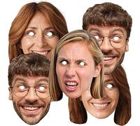 Personalised Photo Face Masks 40th Birthday Party Decorations Head On A Stick Funny Face Mask 25th 30th 50th SPD1066