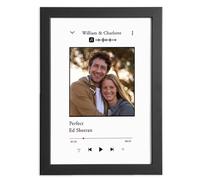 Personalised Photo Gifts Our Song Print - Any Song - Ideal for Her, Him, Couples on Valentine's Day, Anniversaries, Birthdays, Christmas, Weddings Unique Gift From Wife, Husband, Boyfriend, Girlfriend