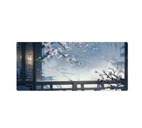 Personalised Photo Large Mouse Pad 800x300mm Custom Pattern Choice Or Traditional Japanese Print Extended Gaming Mat Washable Surface Anti Slip Base For Computer