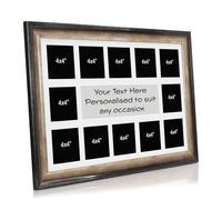 Personalised Photo Multi Picture Frame Large Collage Display Multi Opening Hangs landscape and Portrait