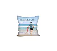 Personalised Photo Pillow Cover Custom Cushion Gift for Home & Family