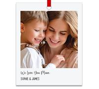Personalised Photo Polaroid Christmas Bauble Xmas Tree Decorations Custom Name Christmas Hanging Ornaments Photo Gifts Keepsake Presents (Polaroid Frame)