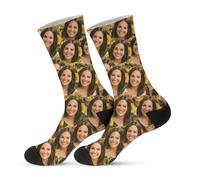 Personalised Photo Socks | Custom Face Socks for Men, Women & Kids, 100% Polyester, Perfect for Daily Wear, Party, Sport, Pet Lovers, Occasions & Gifting | Sweat-Wicking & Anti-Bacterial