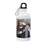 Personalised Photo Water Bottle - Add Your Image/Picture/Name/Text/Logo, 500ml Custom Drink Bottle for School, Picnic, Cycling - Customised Gift for Christmas, Valentine's, Mother's, Father's Day