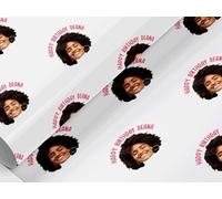 Personalised Photo Wrapping Paper - Custom Birthday Wrap for 16th, 18th, 21st, 30th, 40th, 50th with Photo Upload. Funny & Cool Designs for Men, Women, Girls & Boys.