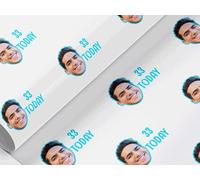 Personalised Photo Wrapping Paper - Custom Birthday Wrap for 16th, 18th, 21st, 30th, 40th, 50th with Photo Upload. Funny & Cool Designs for Men, Women, Girls & Boys.