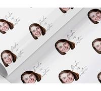 Personalised Photo Wrapping Paper - Custom Birthday Wrap for 16th, 18th, 21st, 30th, 40th, 50th with Photo Upload. Funny & Cool Designs for Men, Women, Girls & Boys.