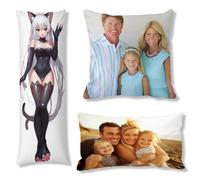 Personalised Pillow with Photo, Personalised Cushion Covers 60x180, Cod76