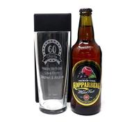 Personalised Pint Glass & Cider - Birthday Design (Kopparberg Mixed Fruit Cider, No Gift Box)