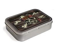 Personalised Pirate 2oz Tobacco Tin | Baccy Storage | Pill Box | Cigarette Rolling Stash Can SH187