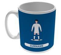 Personalised Player Figure 11oz Mug for Leeds United Fans, Great for Whites Football Supporters, Ceramic Tea Coffee Mug