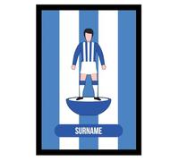 Personalised Player Figure A4 Framed Print for Sheffield Wednesday fans, great for Owls football supporters, ceramic tea coffee mug