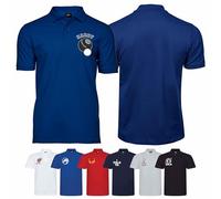 Personalised Polo T-Shirt for Men - Custom Lawn Bowls Tee Style 1