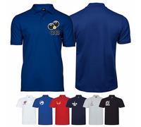 Personalised Polo T-Shirt for Men - Custom Lawn Bowls Tee Style 2