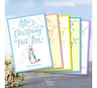 Personalised PostBox Post Box Christening Birthday Party Peter the Rabbit Card Sign A4