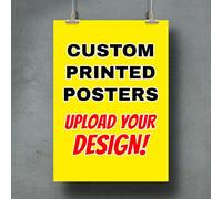 Personalised Posters, Custom Photo Poster, Full Colour Personalised Wall Art, Indoor & Outdoor Posters, Signs & Printed Business Posters, A0, A1, A2, A3, A4 Sizes, Premium 200gsm & Waterproof Poster.