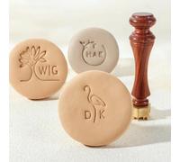 Personalised Pottery Stamp for Clay, Custom Ceramic Logo & Signature Stamp Mold, Ideal Gift for Pottery Makers & Handmade Clay Crafters