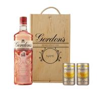 Personalised Premium Distilled Gordon's Pink Gin Gift Set - 70 ottle - Ideal Present for Valentine's Day, Mother’s Day, Birthdays, Anniversaries & Special Occasions