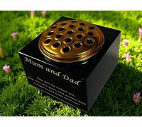 Personalised Premium Granite Rectangle-Shaped Memorial Vase