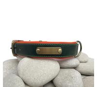Personalised Premium leather dog collars, designed with unparalleled comfort and practicality in mind! (M (11-15Inch))