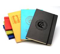 Personalised Premium Notebook A5 softcover ( Lime ) ~ custom made notepad