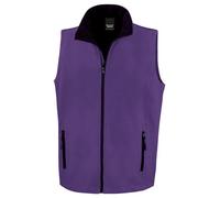 Personalised Printable Result Core Softshell Bodywarmer Repellent Gilet R232M