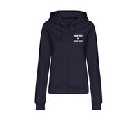 Personalised Printed AWDis Women’s College Full Zip Up Zoodie Custom Text/Logo