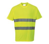 PERSONALISED PRINTED PORTWEST Cotton Comfort T-Shirt Breathable Wicking Safety