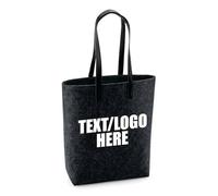 Personalised Printed Priemium Tote Bag, Your Text Logo or Image Personalised Tote Bag, Best Gift for Wifey, Ladies Bag, Grab Handle, Travel Bag, Name Customize Tote Bag