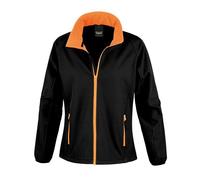 Personalised Printed Women's Core Printable Softshell Jacket Zip Waistcoat R231F