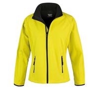 Personalised Printed Women's Core Printable Softshell Jacket Zip Waistcoat R231F