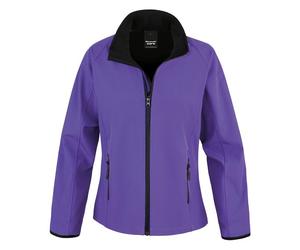 Personalised Printed Women's Core Printable Softshell Jacket Zip Waistcoat R231F