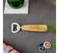Personalised Printed Wooden Bottle Opener, Birthday Or Christmas Gift Idea Personalized Any Name Wedding Favour Bar Garden Beer Drinker (Style UV-5)