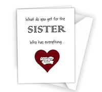 Personalised Promoted to Auntie you're going to be an Auntie Surprise Scratch Reveal card for Sister, Pregnancy Announcement Hidden Message Card