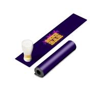 PERSONALISED Purple Bar Runner with Tropical Beer Bar Design, Anti-Slip, Stain Resistant, Custom Text, UK Made