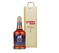 Personalised Pusser's Rum Gift Set in Wooden Box - 40% ABV (70c)