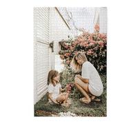 Personalised Puzzles for Adults Design Your Add Text Logo Photo Custom jigsaws with Pets, Portraits, Landscapes image for him her Kids Couple Friend Halloween Valentine's Day Birthday
