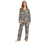 Personalised Pyjamas Set For Women,Women'S Long-Sleeved Pajamas With Personalized Face Photos,Perfect As A Birthday,Mother's Day, (Style 4)
