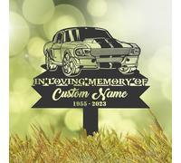 Personalised Racing Car Memorial Stake, Cemetery Marker, Bereavement Gifts, Grave Decorations, Memorial Plaques, Sympathy Sign, Grave Marker, Remembrance Plaque