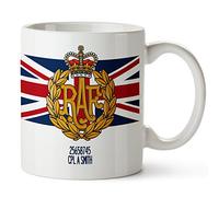 Personalised RAF Cap Badge Mug Military Royal Air Force Gift MM23