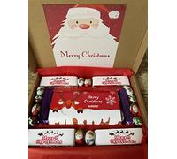 Personalised reindeer Christmas chocolate gift box