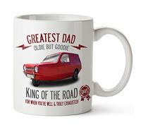 Personalised Reliant Robin Mug Best Dad - Add Name Birthday Gift CLD43