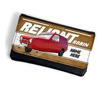 Personalised Reliant Robin Tobacco Pouch Classic Car Rolling Cigarette Baccy Case Wallet Smoking Fathers Day Dad Birthday Gift CLP43